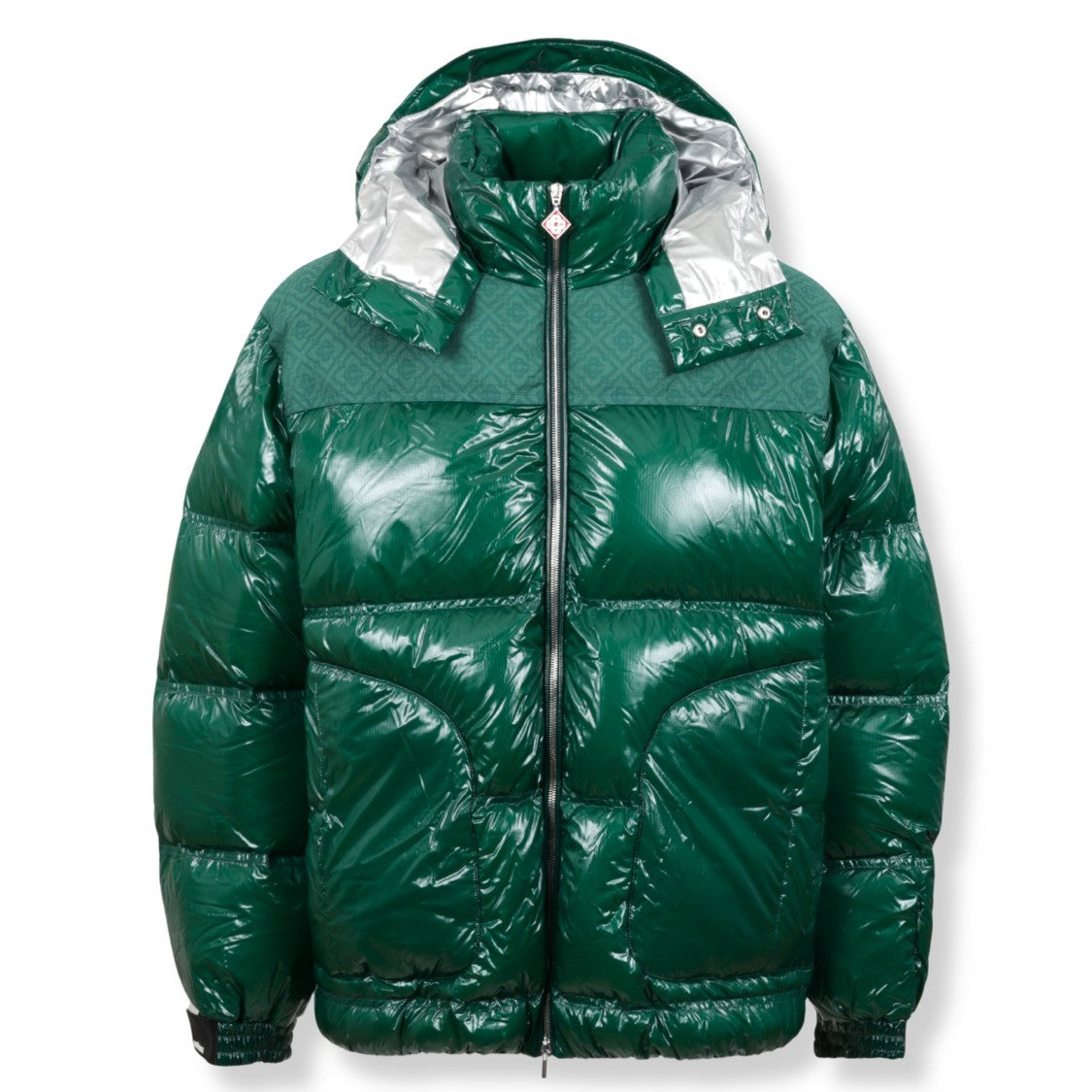 Casablanca Glossy Quilted Puffer Jacket
