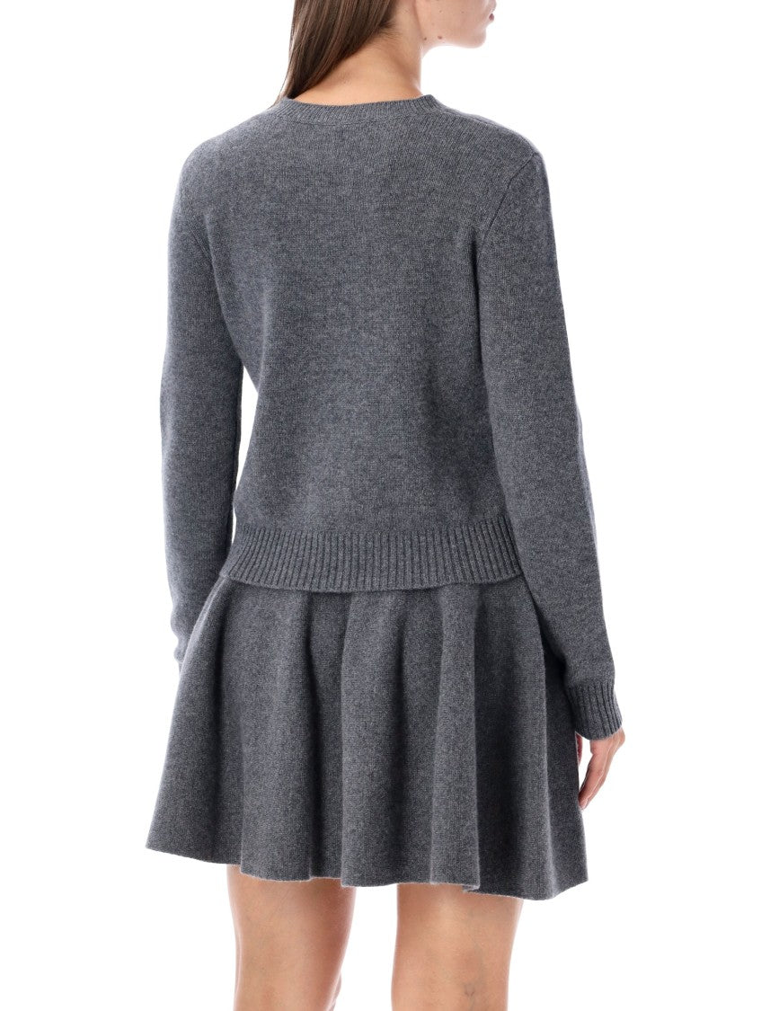 Lisa Yang Mable Baby Fitted Long-Sleeve Mini Dress