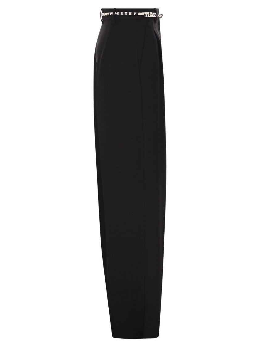 Max Mara Mstcorvino - Flowing Cady Trousers