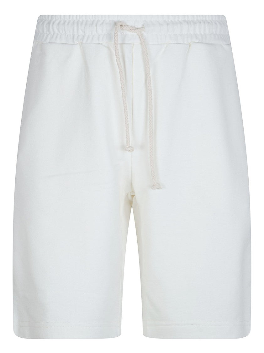 Ballantyne Elastic Waistband Shorts With Minimalist Design And Pockets