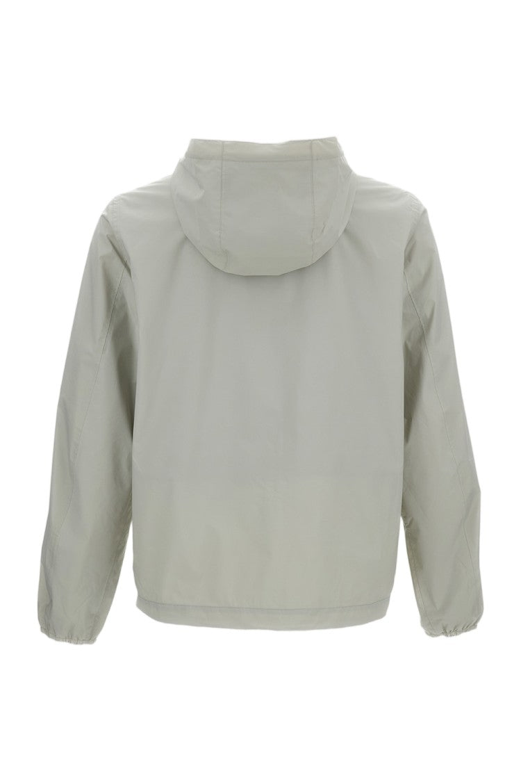 K-Way Short Jacket With Adjustable Hood