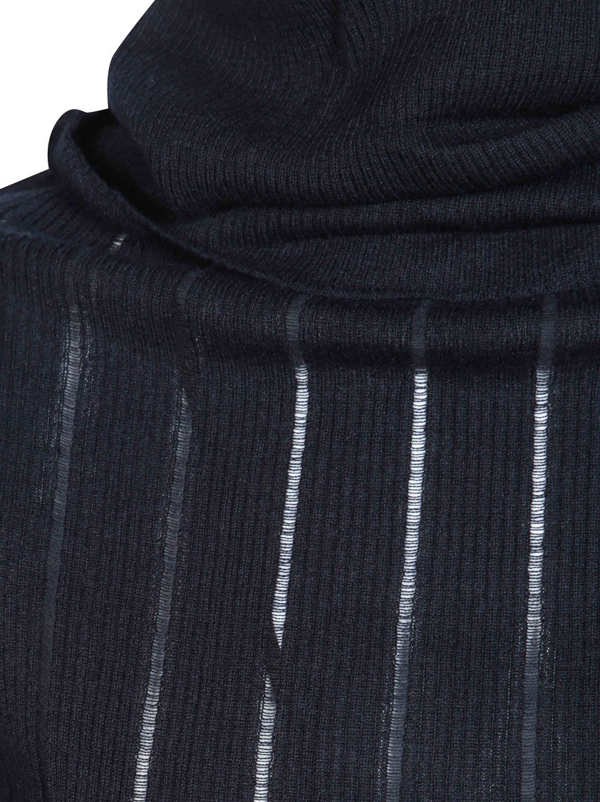 Max Mara Mstbadesse Ribbed Knit Long-Sleeve Top