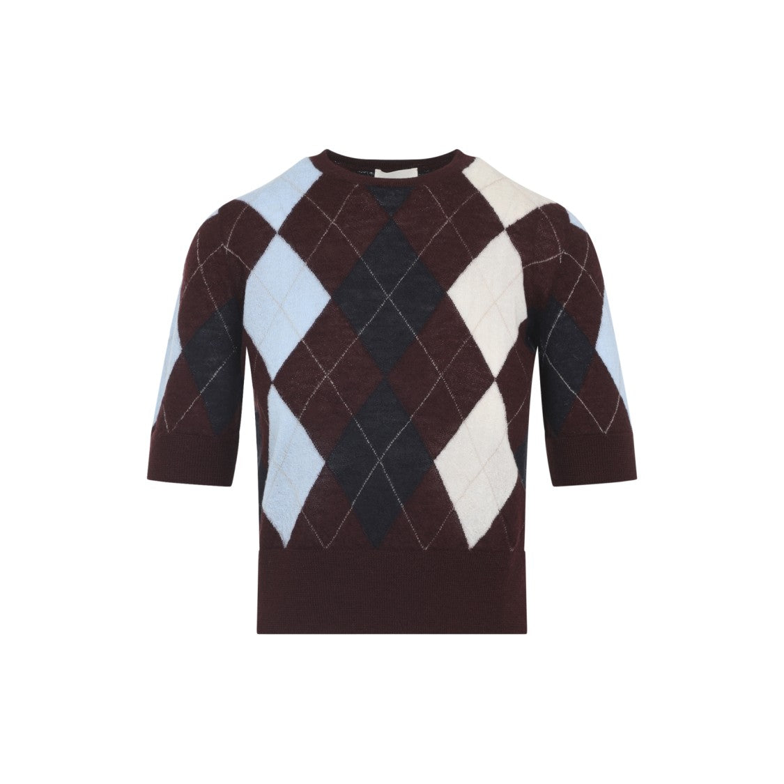 Khaite Anders Bordeaux Cashmere And Mohair Sweater