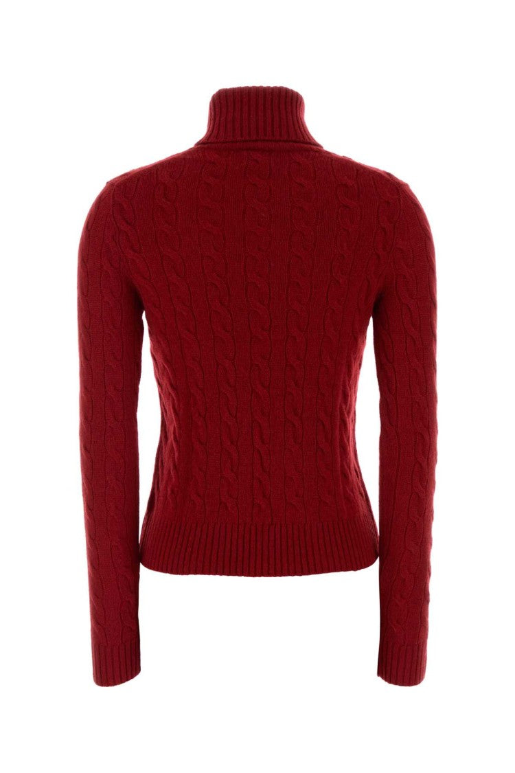 Polo Ralph Lauren Red Wool Blend Sweater