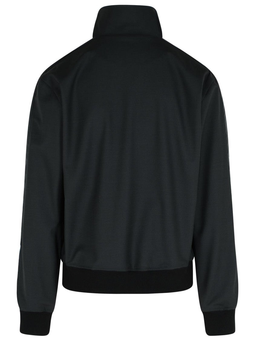 Dolce & Gabbana Black Wool Blend Jacket