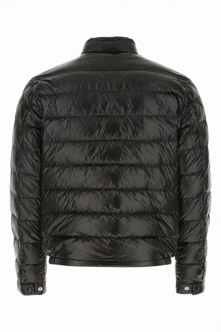 Moncler Cropped Black Puffer Jacket