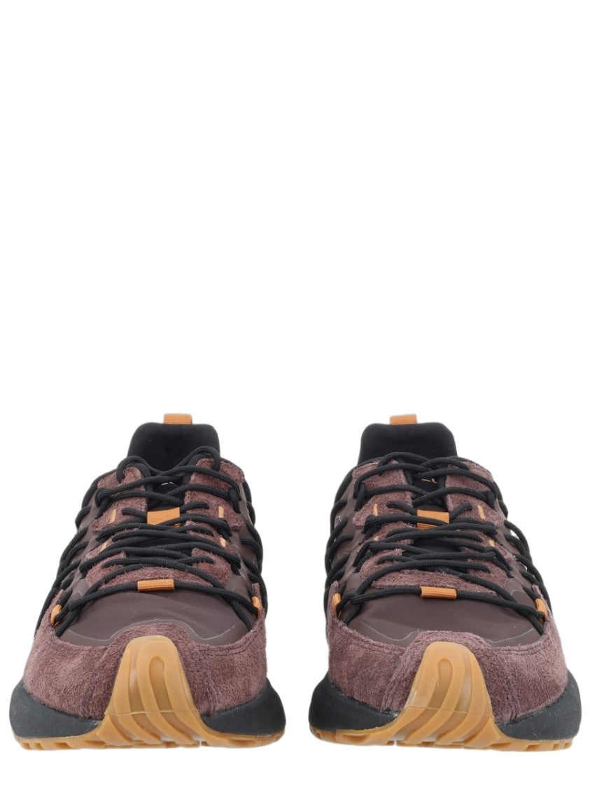 Keen Brown Textured Suede Sneakers