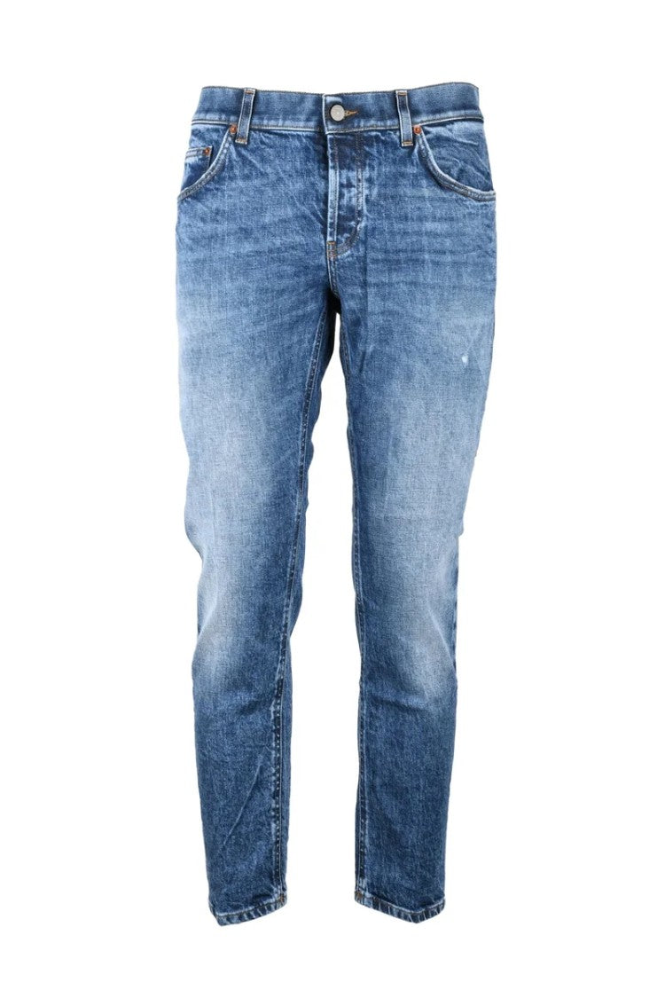 Dondup Mius Slim Fit Jeans - Blue