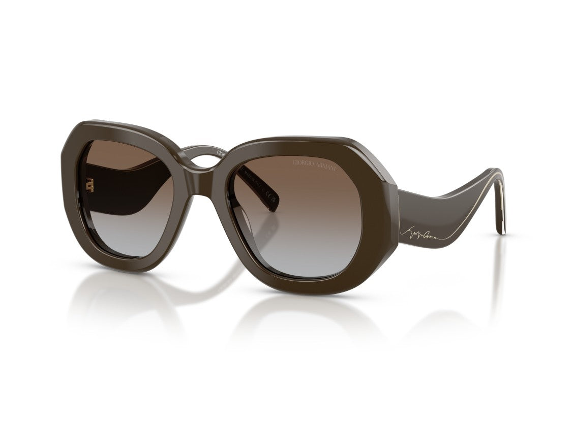 Giorgio Armani 0Ar8248 Gradient Geometric Oversized Sunglasses
