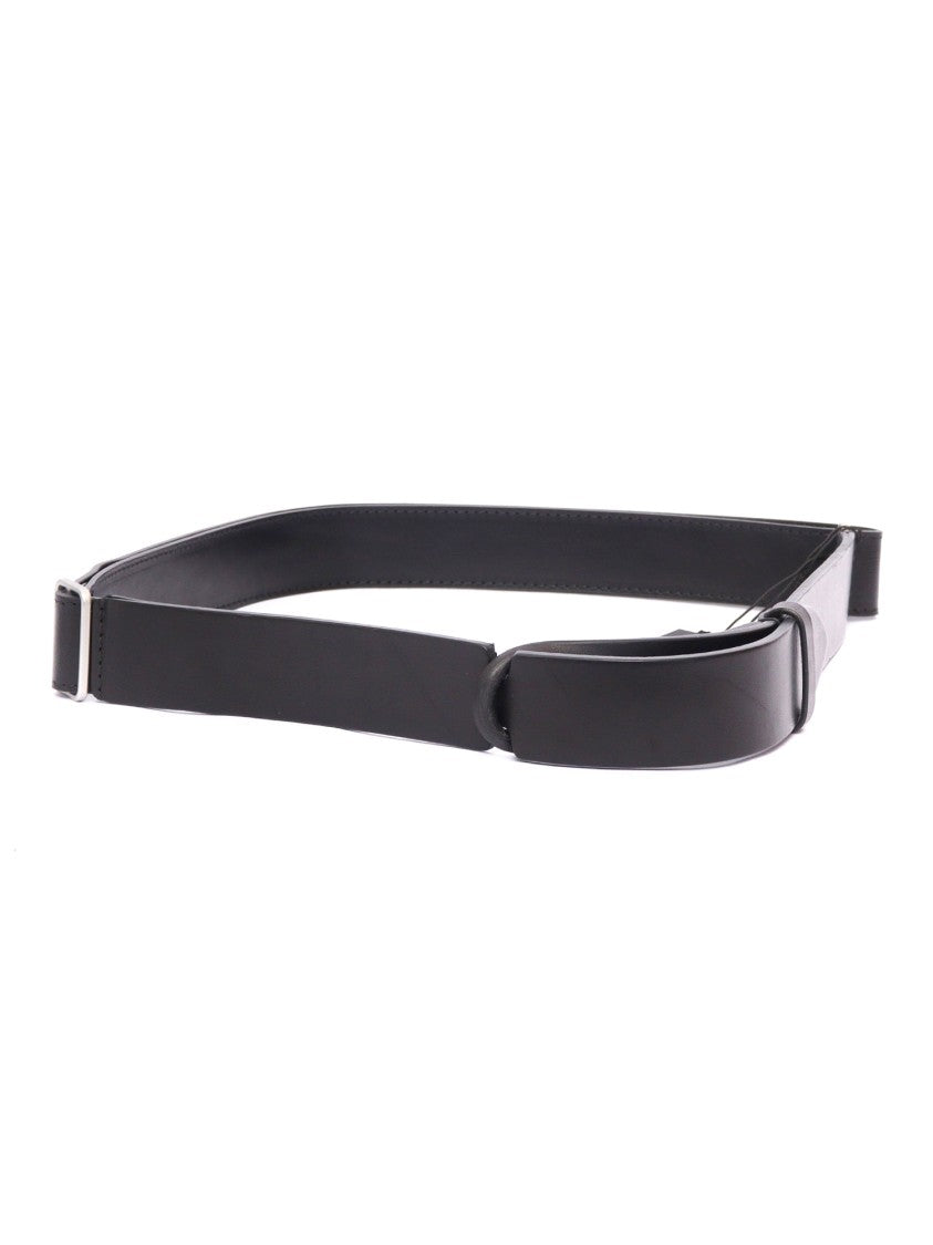 Claudio Orciani Brown Calf Leather Belt With Polished Finish