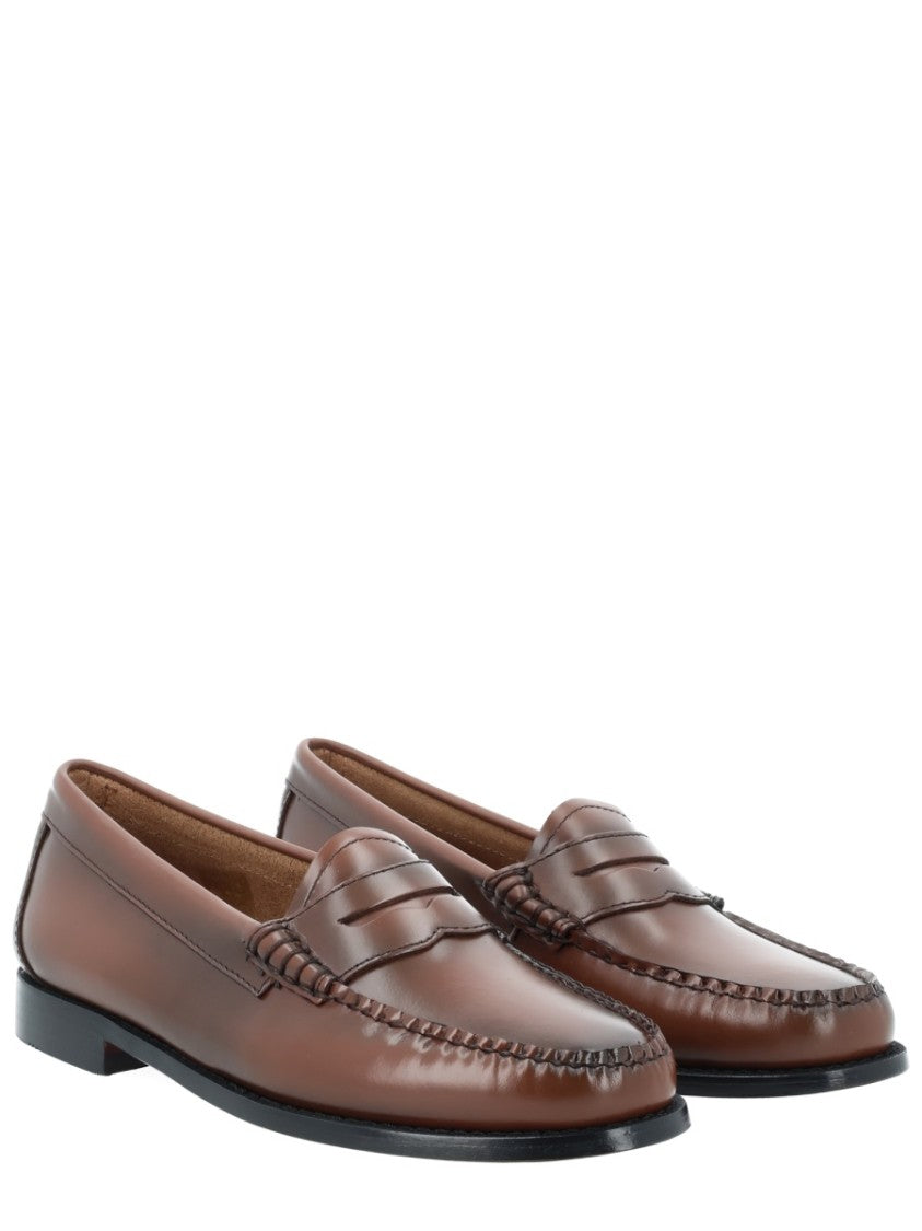 G.H. Bass Neutrals Weejun Penny Leather Loafers