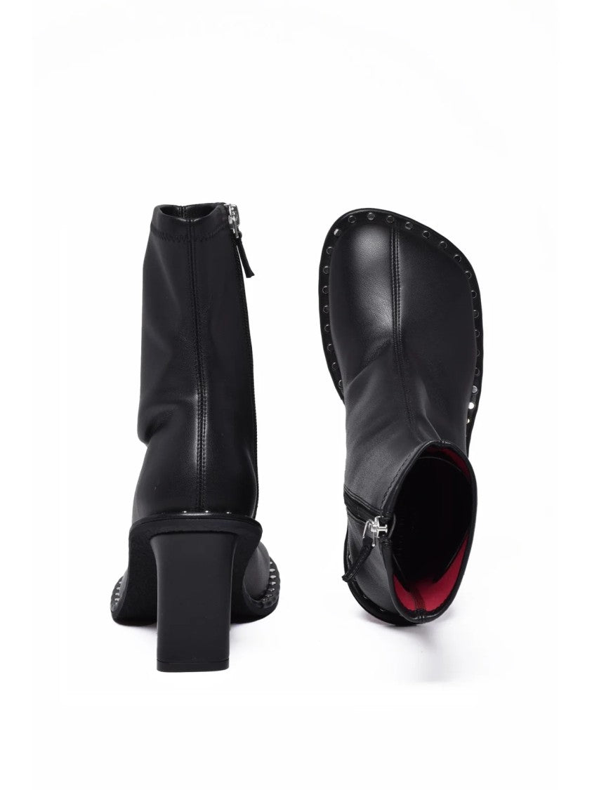 Stella Mccartney Black Ryder Stretch Waterproof Rubber Boots