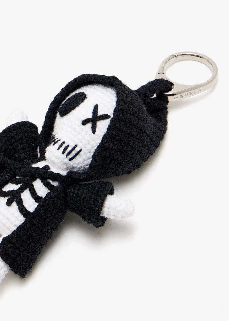 Alexander Mcqueen Booette T-Bar Sling Bag Accessory - Cotton - Black