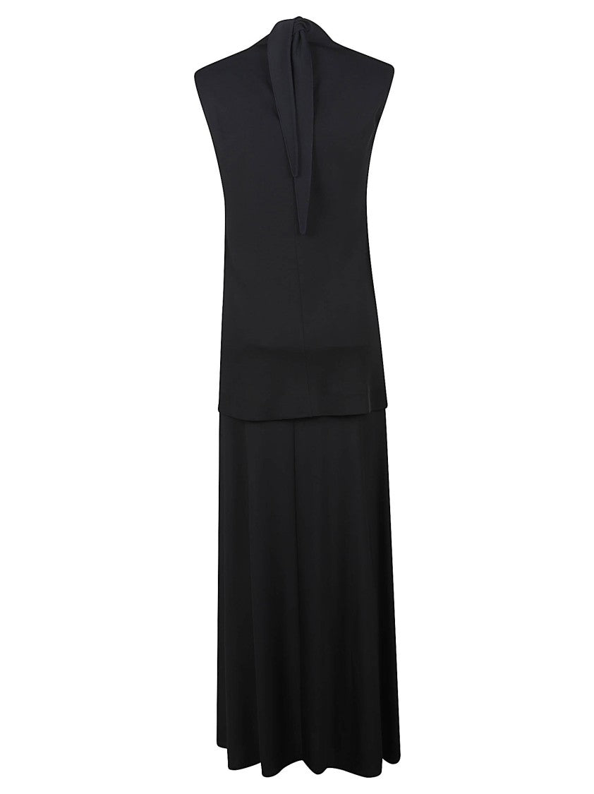 Jil Sander Midi Dress With High Neckline