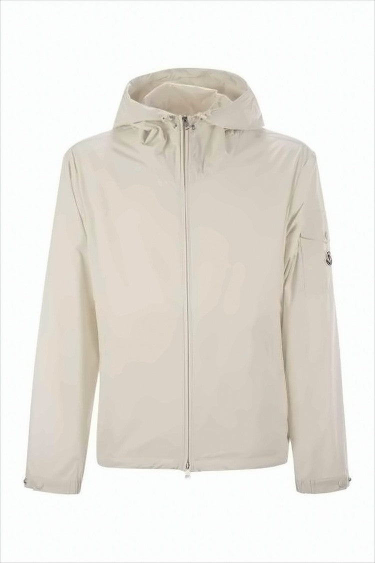 Moncler Lightweight Minimalistjacket With Hood And Adjustable Cuffs