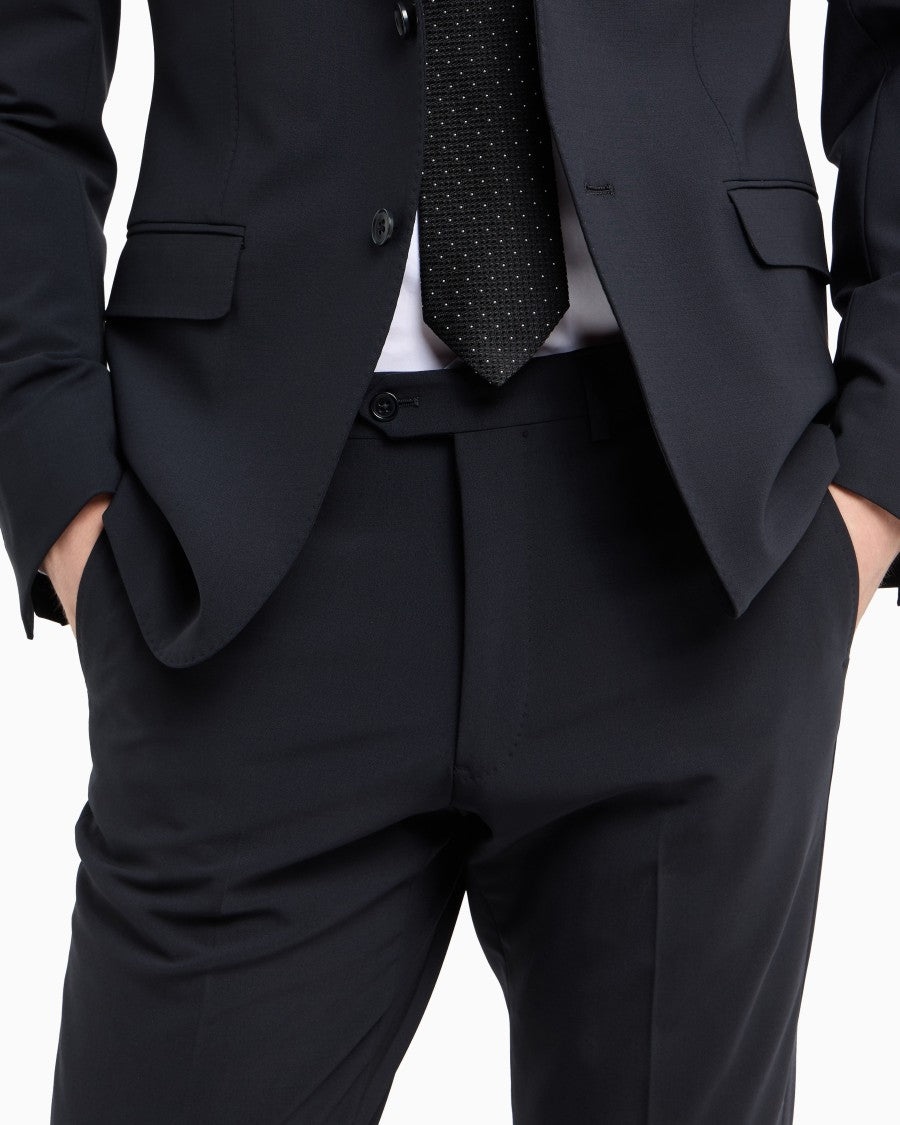 Emporio Armani Classic Two-Piece Suit With Notch Lapels