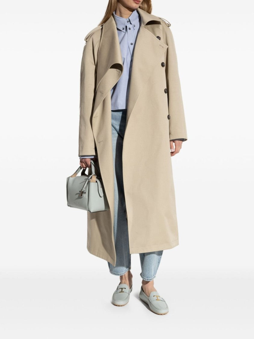 Tod's Moccasin-Style Flat Shoes With Flexible Rubber Sole