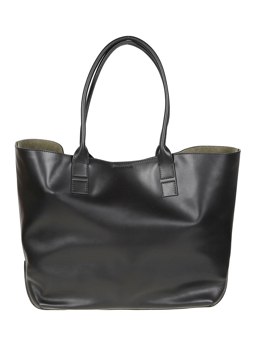 Hogan Address Medium Shopping Calf Leather Tote Bag