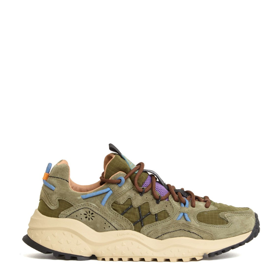 Flower Mountain Yamabushi Trekking Sneakers With Suede And Nylon Design