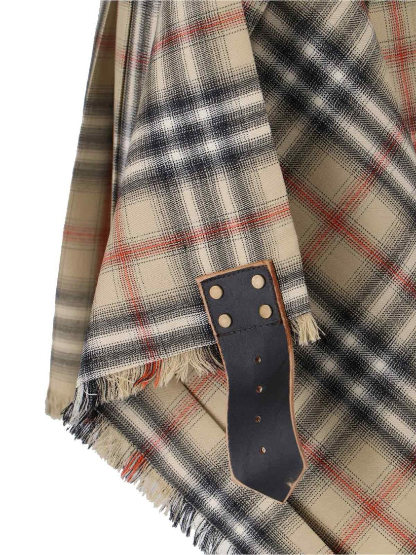 Burberry "Check" Mini Kilt – Beige