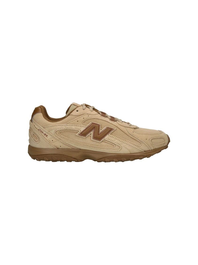 New Balance Beige 204L Suede Sneakers