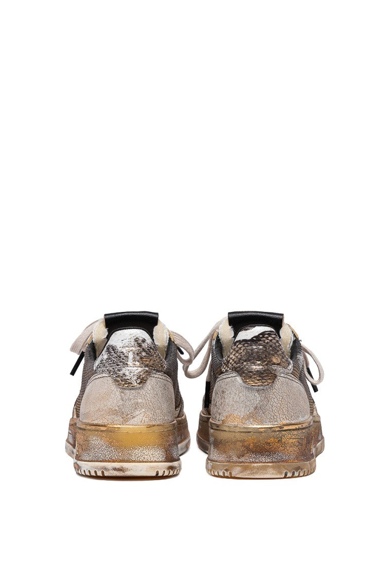 Autry Supervintage Women’S Sneakers In Leather And Canvas
