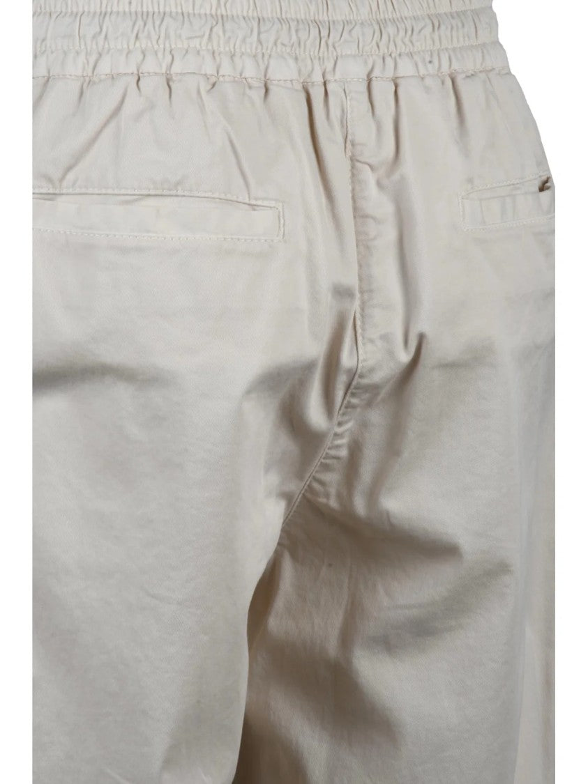 Eleventy Eleventy Cotton Elastane Chino Trousers - Beige