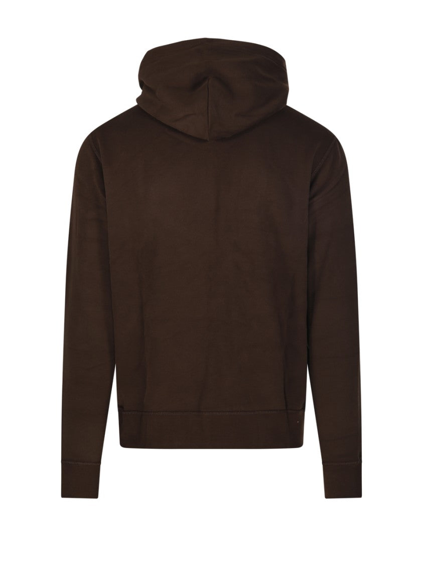 Polo Ralph Lauren Classic Brown Hoodie Sweatshirt