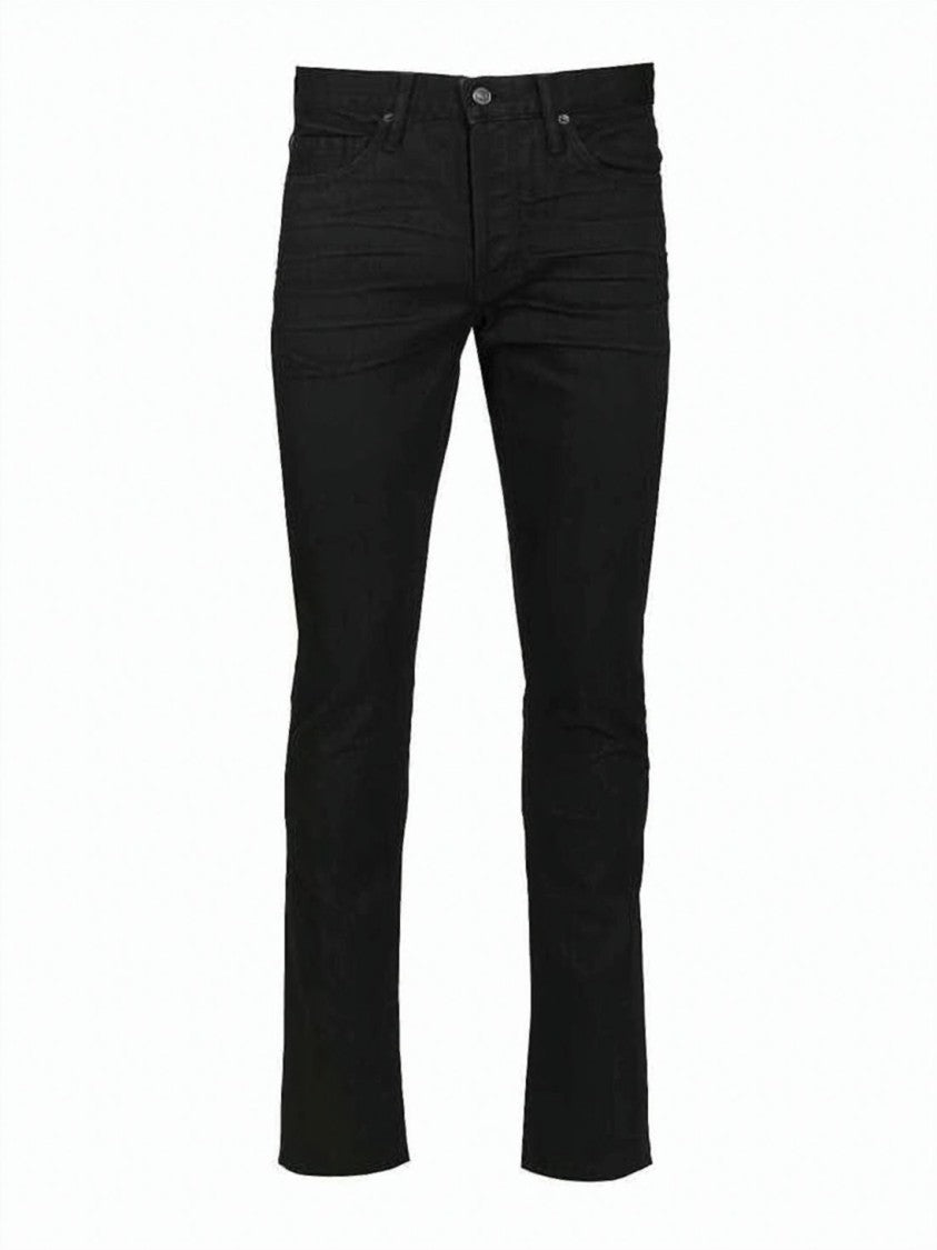 Tom Ford Slim-Fit Black Denim Pants