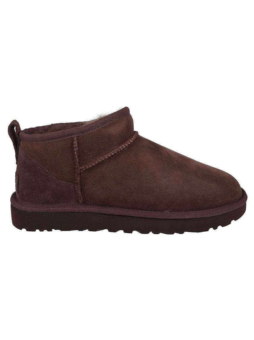 Ugg Classic Mini Ii Ankle Boots In Soft Suede