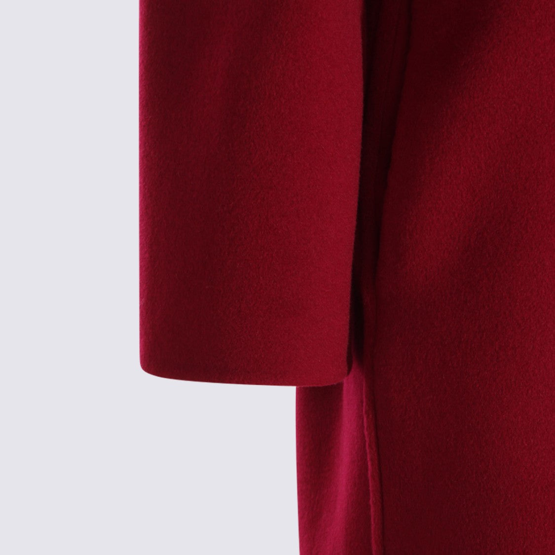 Alberta Ferretti Double-Breasted Long Coat With Gold-Tone Buttons And Tailored Silhouette