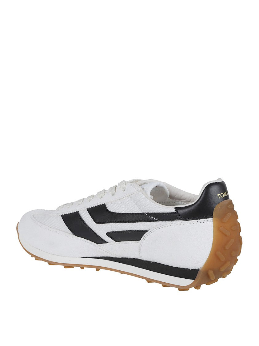 Tom Ford Suede And Mesh 'Mick' Sneakers