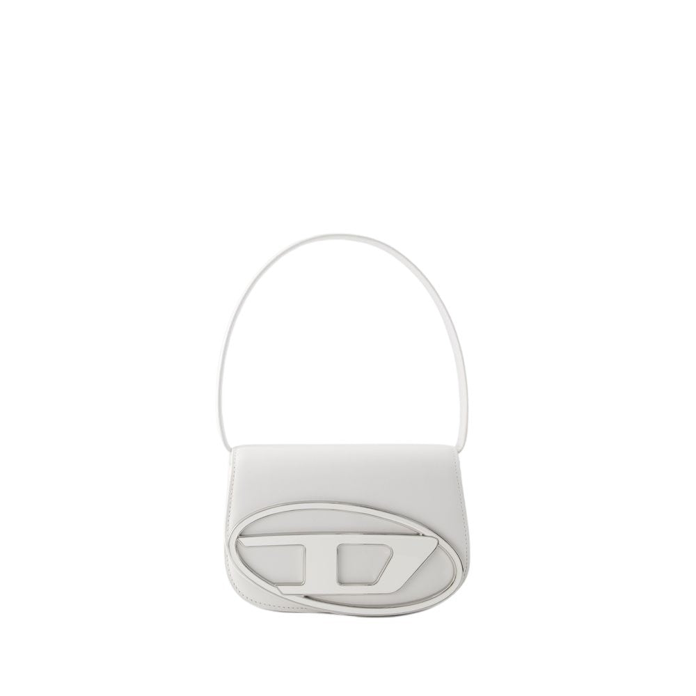 Diesel 1Dr Shoulder Bag - Leather - White