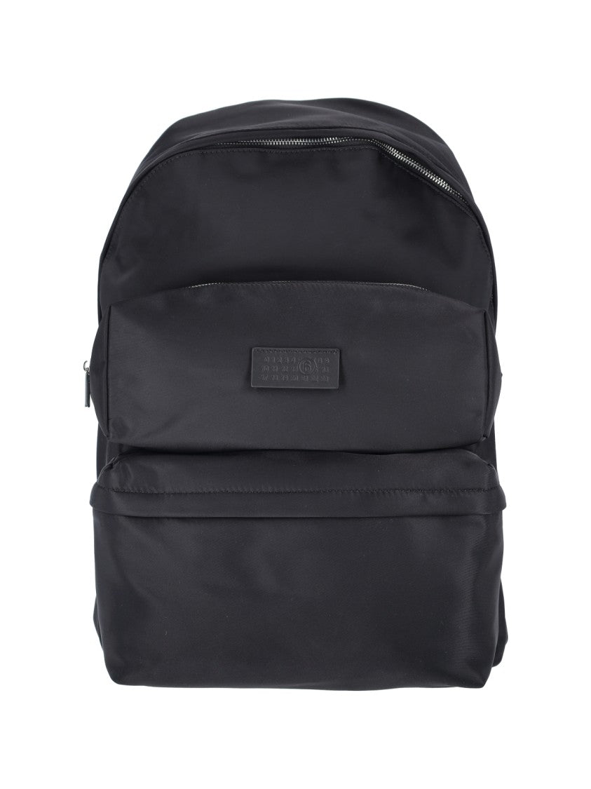 Mm6 By Maison Margiela Structured Black Bag With Minimalist Design