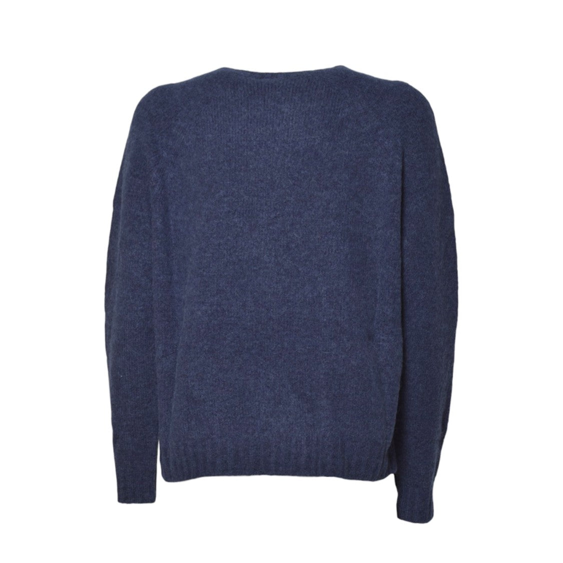 Max Mara Relaxed Fit Alpaca Blend Sweater With Round Neckline