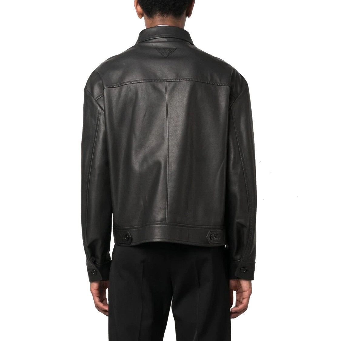 Prada Black Leather Jacket
