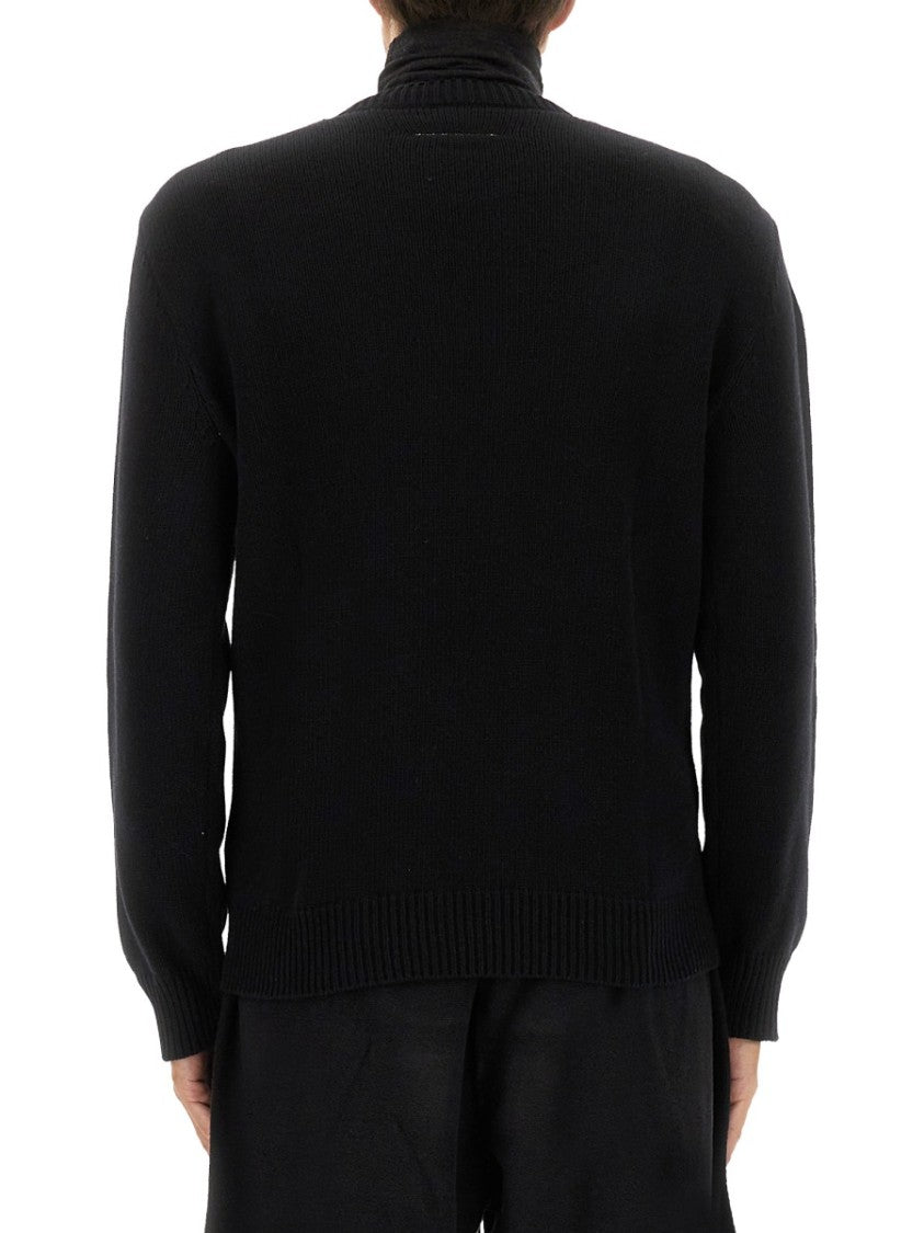 Mm6 By Maison Margiela Relaxed Fit Sweater With Tape Detail