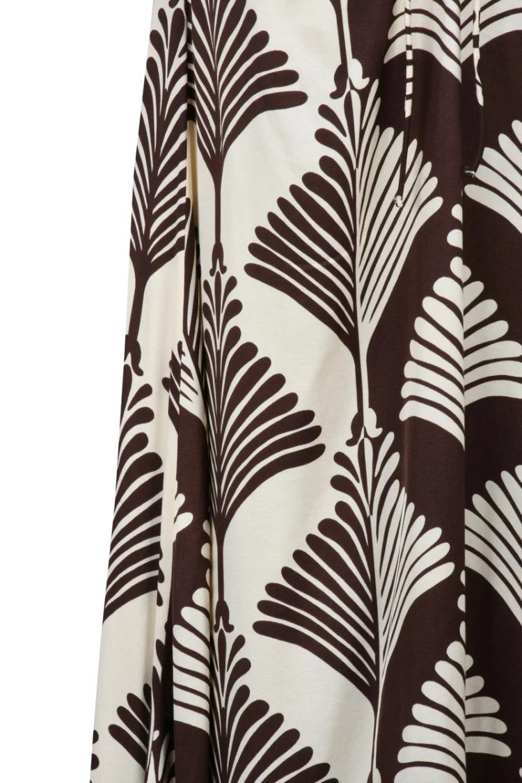 Pennyblack Long Dress Viscose - Brown/Beige