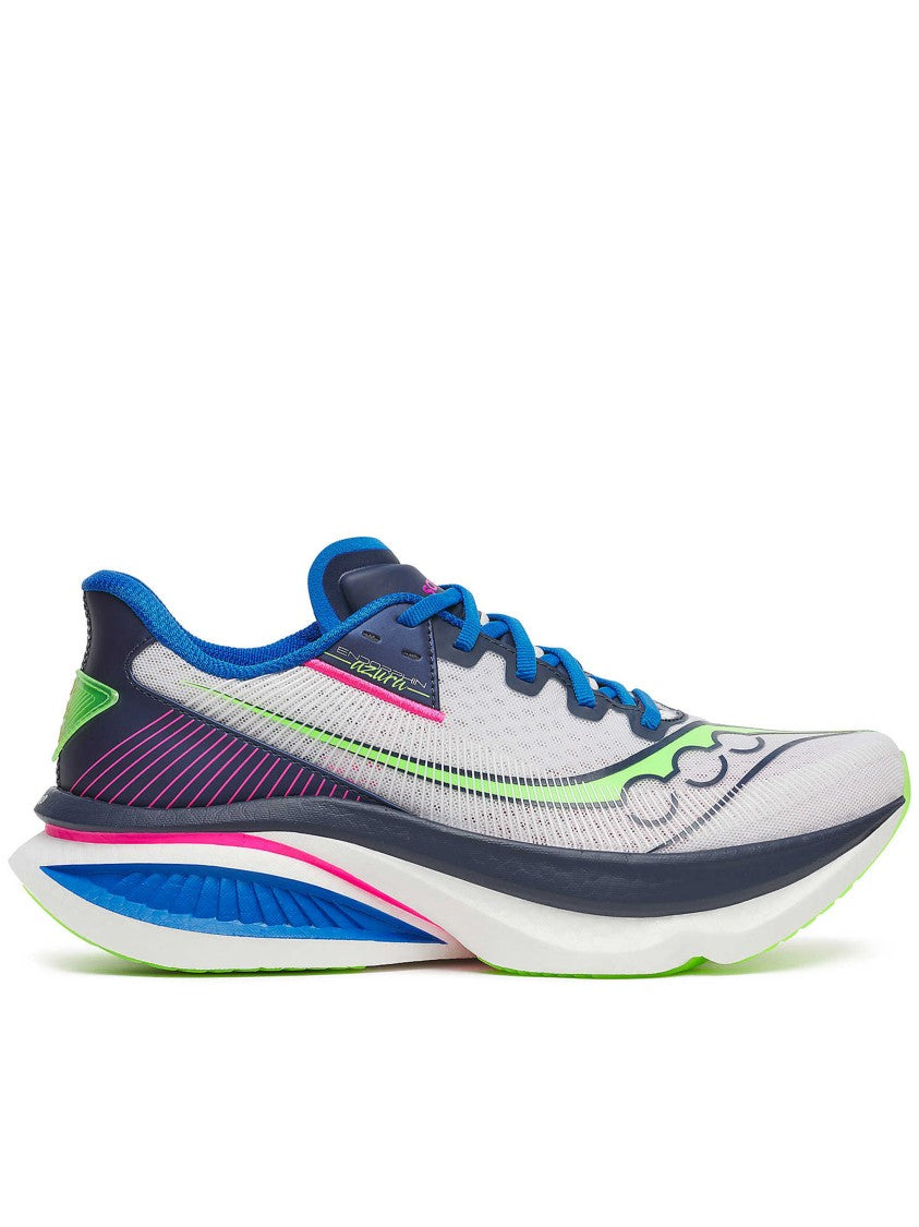 Saucony White Endorphin Azura Mesh Running Shoe