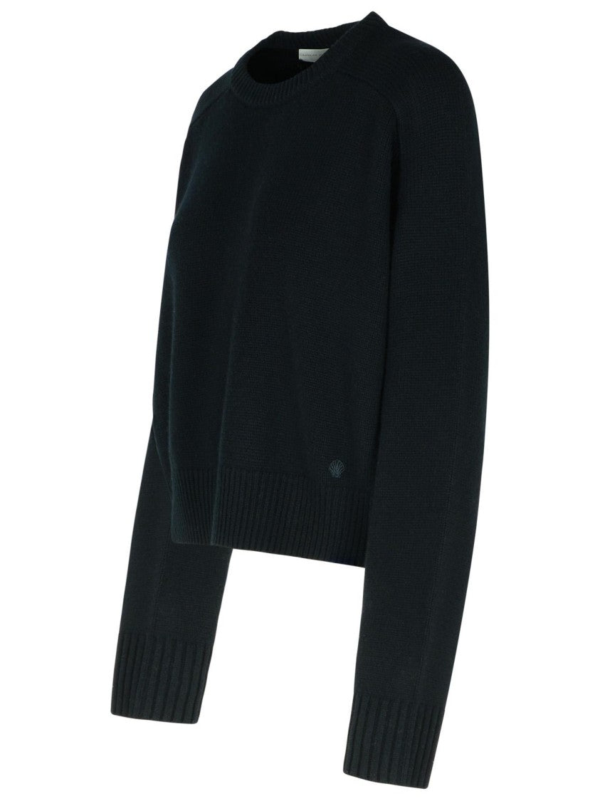 Loulou Studio 'Bruzzi' Black Cashmere Sweater