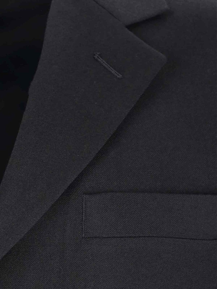 Sunflower Show Single-Breasted Blazer – Black