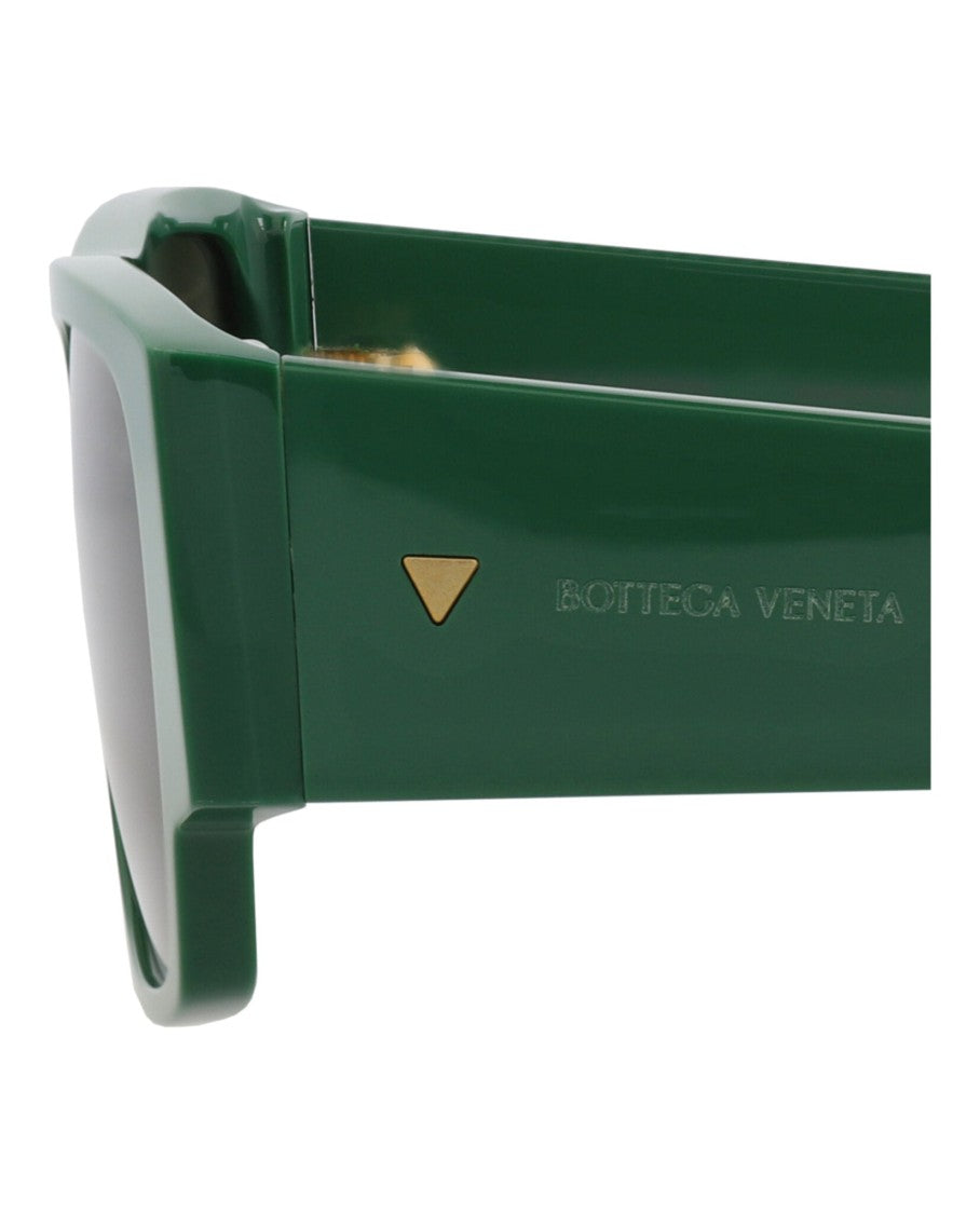 Bottega Veneta Square-Frame Recycled Acetate Sunglasses