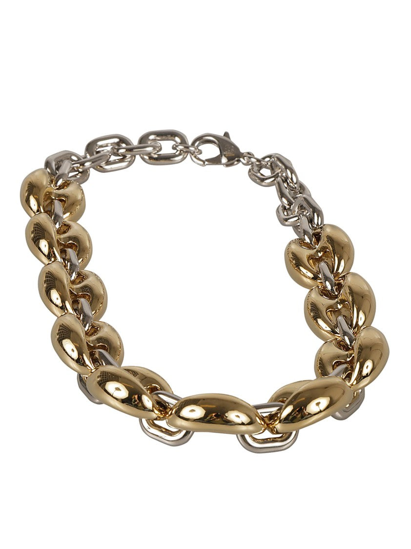 Rabanne Two-Tone Choker Necklace