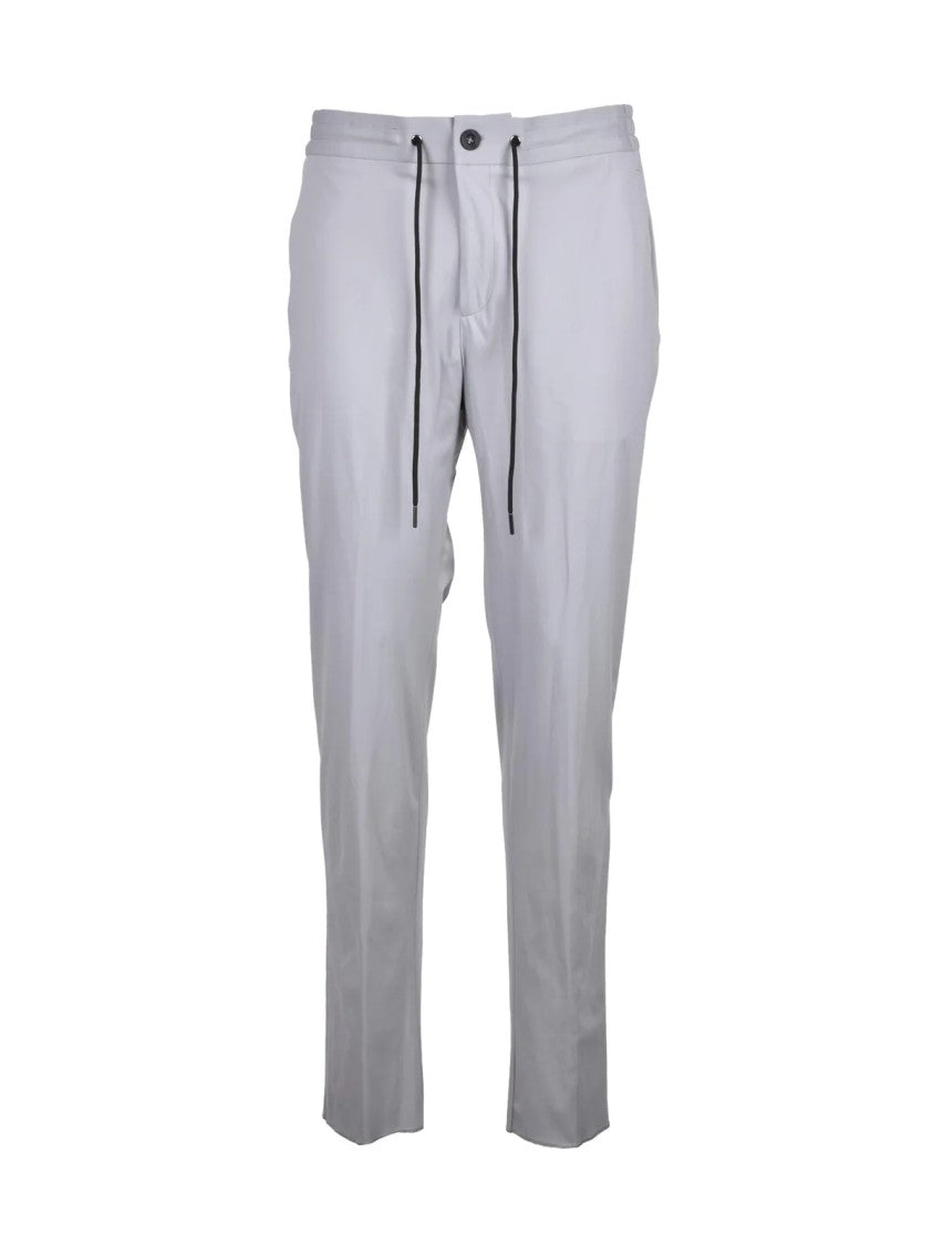 Tombolini Light Grey Polyamide Elastane Men Tracksuit