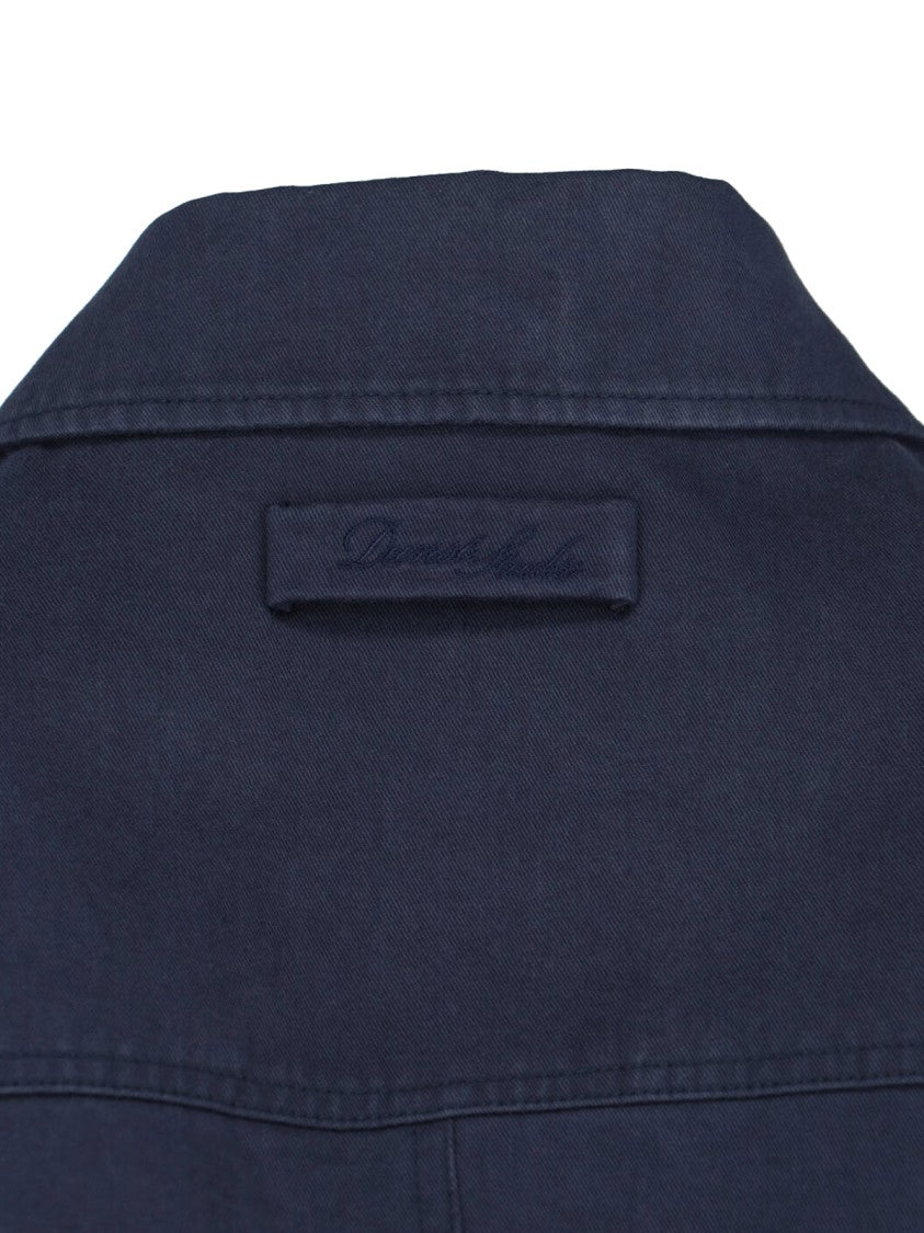 Dunst Navy Zip Bomber Jacket