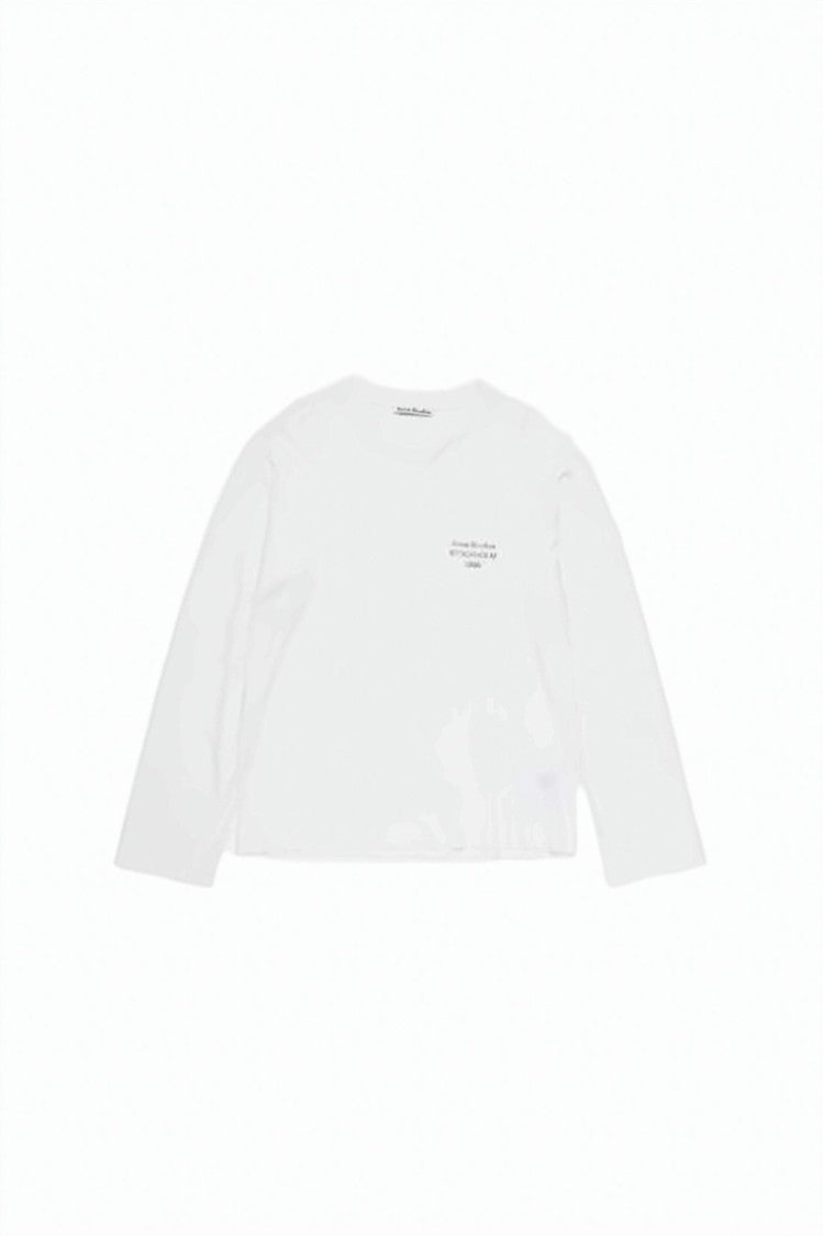 Acne Studios Long-Sleeve Top In Cotton And Hemp Blend