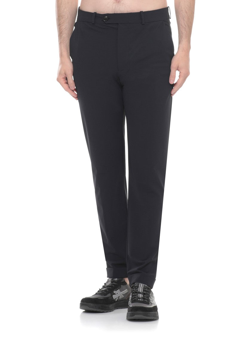 Rrd Blue Surflex Micro Pied Straight-Leg Pants