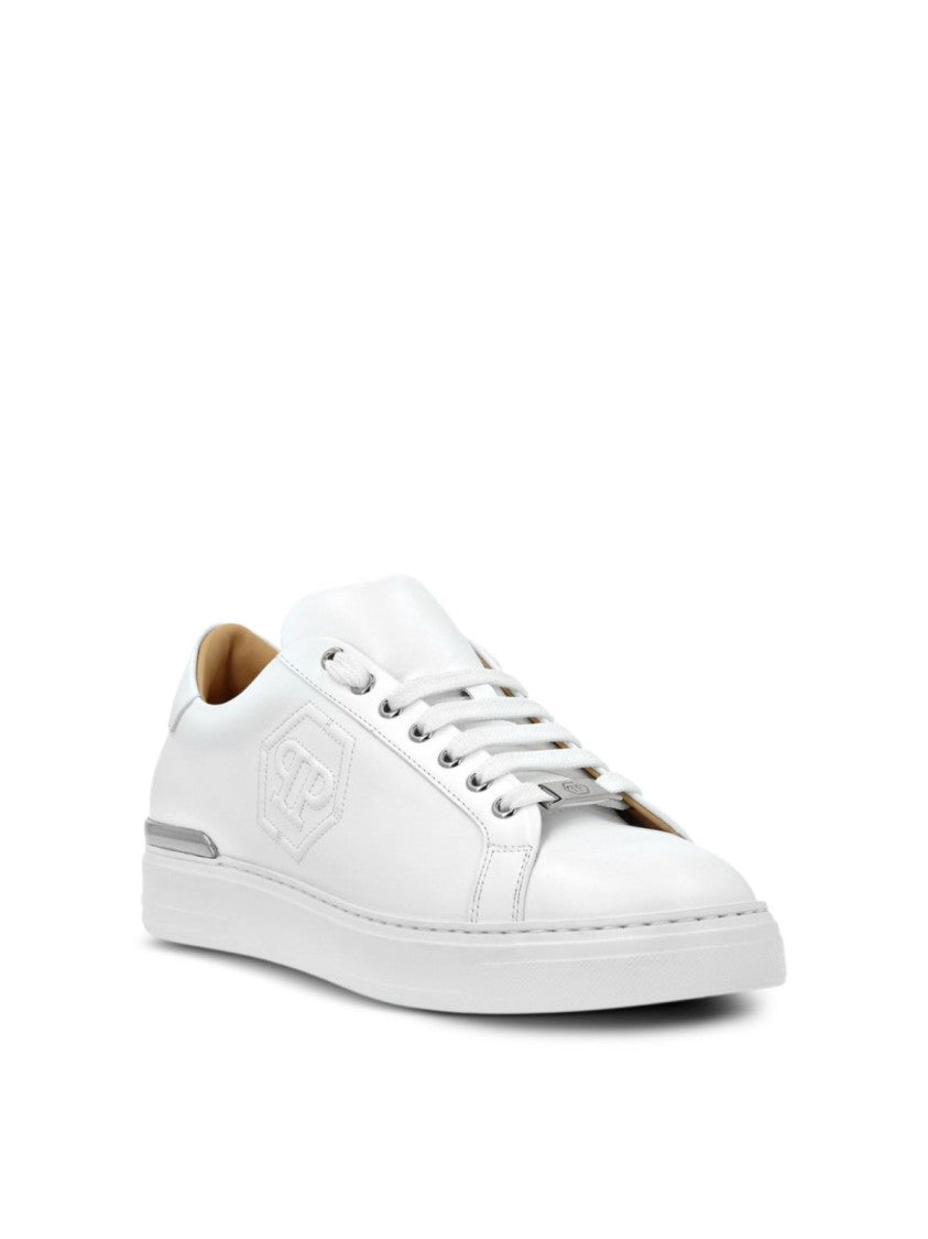 Philipp Plein Hexagon Logo Low-Top Sneakers