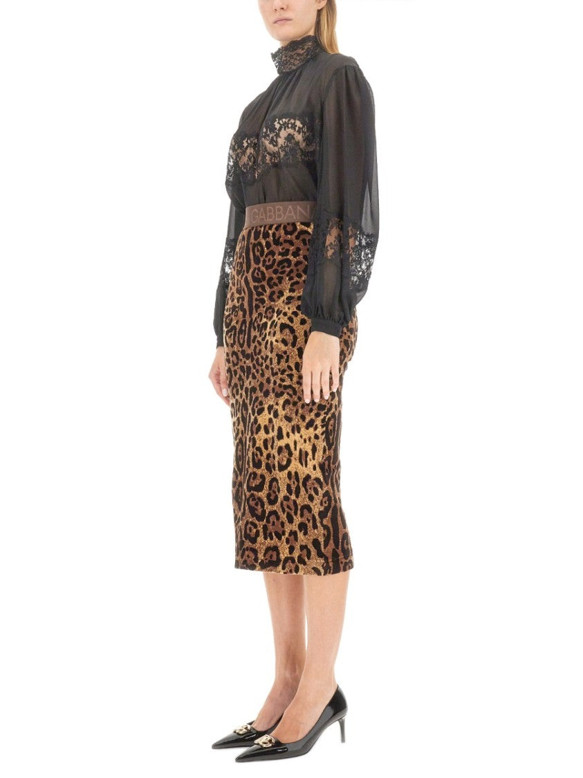 Dolce & Gabbana Turtleneck Blouse