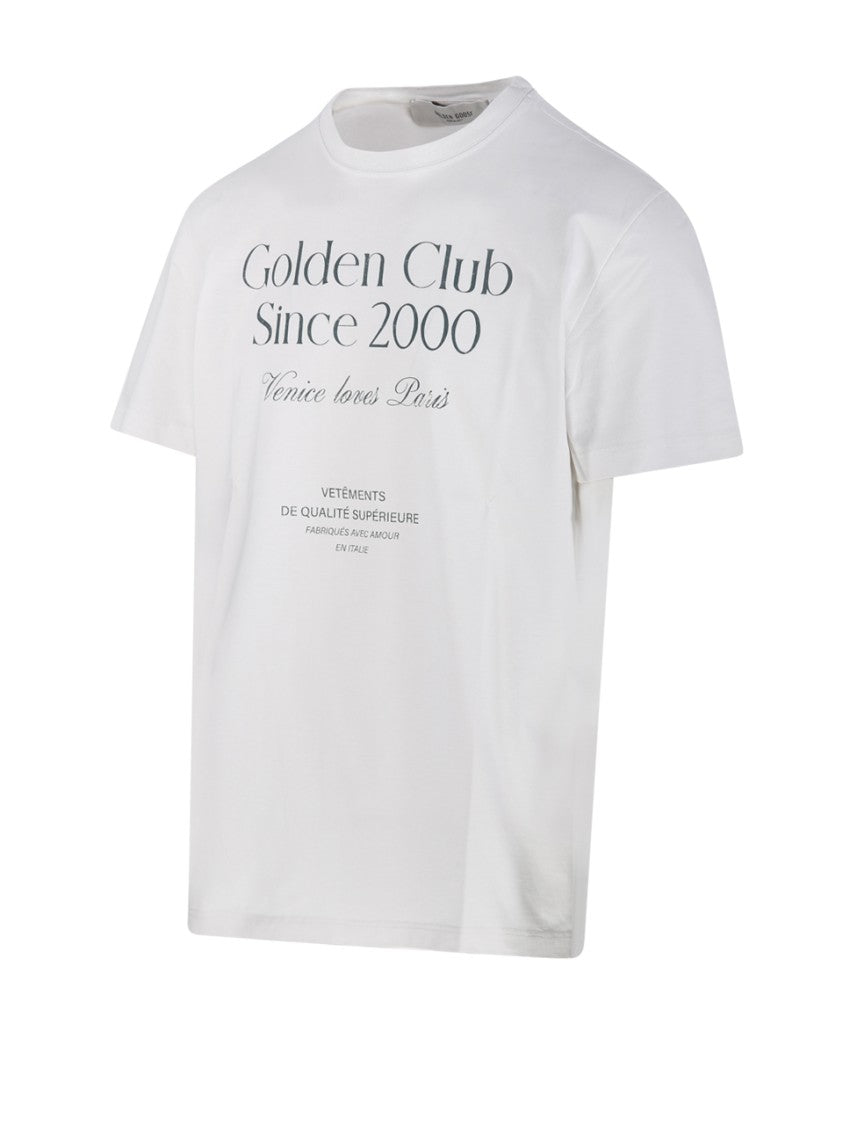 Golden Goose Journey M`S T-Shirt With Print